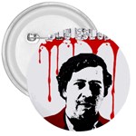 Pablo Escobar  3  Buttons Front