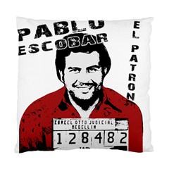 Pablo Escobar  Standard Cushion Case (one Side) by Valentinaart