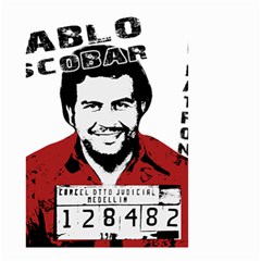 Pablo Escobar  Small Garden Flag (two Sides) by Valentinaart