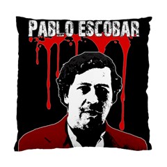 Pablo Escobar  Standard Cushion Case (two Sides) by Valentinaart