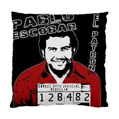 Pablo Escobar Standard Cushion Case (two Sides) by Valentinaart