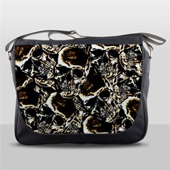 Skull Pattern Messenger Bags by ValentinaDesign