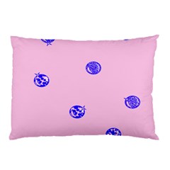 Star Space Balloon Moon Blue Pink Circle Round Polkadot Pillow Case (two Sides) by Mariart