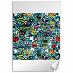 Colorful Drawings Pattern Canvas 20  X 30   by Nexatart