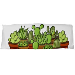 Cactus - Dont Be A Prick Body Pillow Case (dakimakura) by Valentinaart