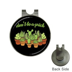 Cactus - Dont Be A Prick Hat Clips With Golf Markers by Valentinaart