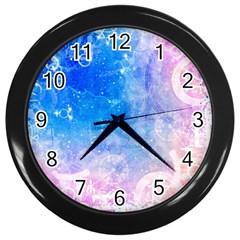 Horoscope Compatibility Love Romance Star Signs Zodiac Wall Clocks (black) by Mariart