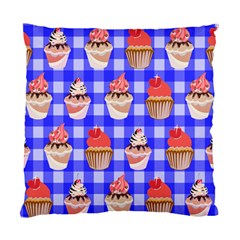 Cake Pattern Standard Cushion Case (one Side) by Nexatart