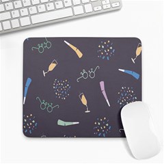 Bottle Party Glasses Large Mousepads by Mariart