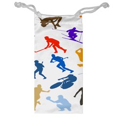 Sport Player Playing Jewelry Bag by Mariart