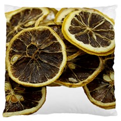 Lemon Dried Fruit Orange Isolated Large Cushion Case (one Side) by Nexatart