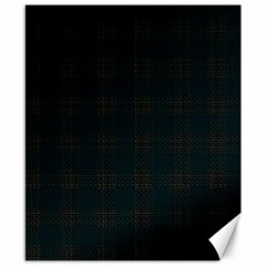 Plaid Pattern Canvas 8  X 10  by ValentinaDesign