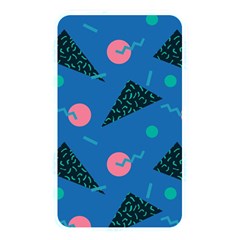 Seamless Triangle Circle Blue Waves Pink Memory Card Reader by Mariart