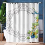 Scrapbook Element Lace Embroidery Shower Curtain 60  x 72  (Medium)  60 x72  Curtain