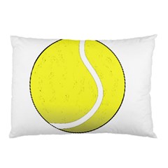 Tennis Ball Ball Sport Fitness Pillow Case (two Sides) by Nexatart