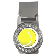 Tennis Ball Ball Sport Fitness Money Clips (cz)  by Nexatart