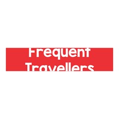 Frequent Travellers Red Velvet Scrunchie by Mariart