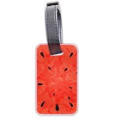 Summer Watermelon Design Luggage Tags (two Sides) by TastefulDesigns