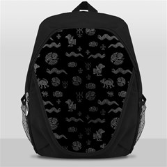 Aztecs Pattern Backpack Bag by ValentinaDesign