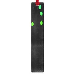 Green Black Widescreen Large Book Marks by Mariart