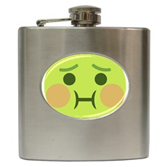 Barf Hip Flask (6 Oz) by BestEmojis