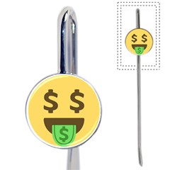 Money Face Emoji Book Mark by BestEmojis