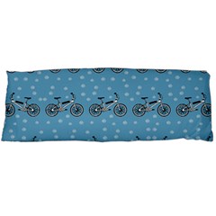 Bicycles Pattern Body Pillow Case (dakimakura) by linceazul