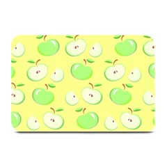 Apples Apple Pattern Vector Green Plate Mats by Nexatart