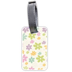 Beautiful Spring Flowers Background Luggage Tags (two Sides) by TastefulDesigns