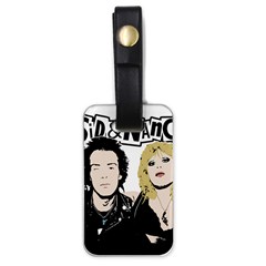 Sid And Nancy Luggage Tags (one Side)  by Valentinaart