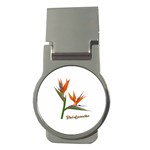 Bird Of Paradise Money Clips (Round)  Front