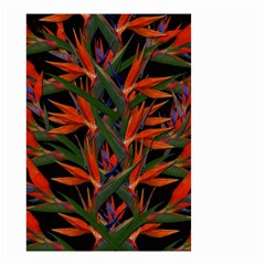 Bird Of Paradise Small Garden Flag (two Sides) by Valentinaart