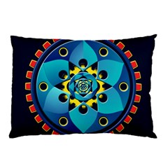 Abstract Mechanical Object Pillow Case (two Sides) by linceazul