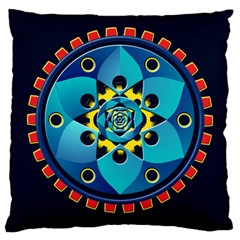 Abstract Mechanical Object Large Cushion Case (two Sides) by linceazul