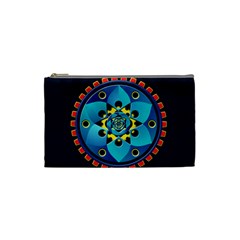 Abstract Mechanical Object Cosmetic Bag (small)  by linceazul