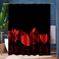 Tulips Shower Curtain 60  X 72  (medium)  by ValentinaDesign