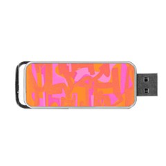 Abstract Art Portable Usb Flash (two Sides) by ValentinaDesign