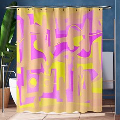 Abstract Art Shower Curtain 60  X 72  (medium)  by ValentinaDesign