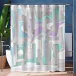 Abstract art Shower Curtain 60  x 72  (Medium)  60 x72  Curtain