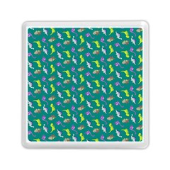 Dinosaurs Pattern Memory Card Reader (square)  by ValentinaDesign