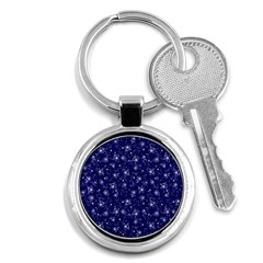 Floral Pattern Key Chains (round)  by ValentinaDesign