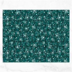 Floral Pattern Rectangular Jigsaw Puzzl by ValentinaDesign