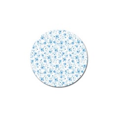 Floral Pattern Golf Ball Marker (4 Pack) by ValentinaDesign