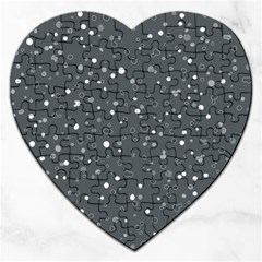 Dots Pattern Jigsaw Puzzle (heart) by ValentinaDesign