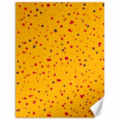 Dots Pattern Canvas 18  X 24   by ValentinaDesign