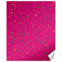 Dots Pattern Canvas 16  X 20   by ValentinaDesign