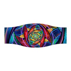 Eye Of The Rainbow Stretchable Headband by WolfepawFractals