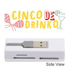 Cinco De Drinko Memory Card Reader (stick)  by CraftyLittleNodes