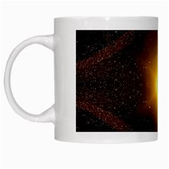 Background Christmas Star Advent White Mugs by Nexatart