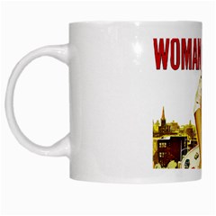 Attack Of The 50 Ft Woman White Mugs by Valentinaart